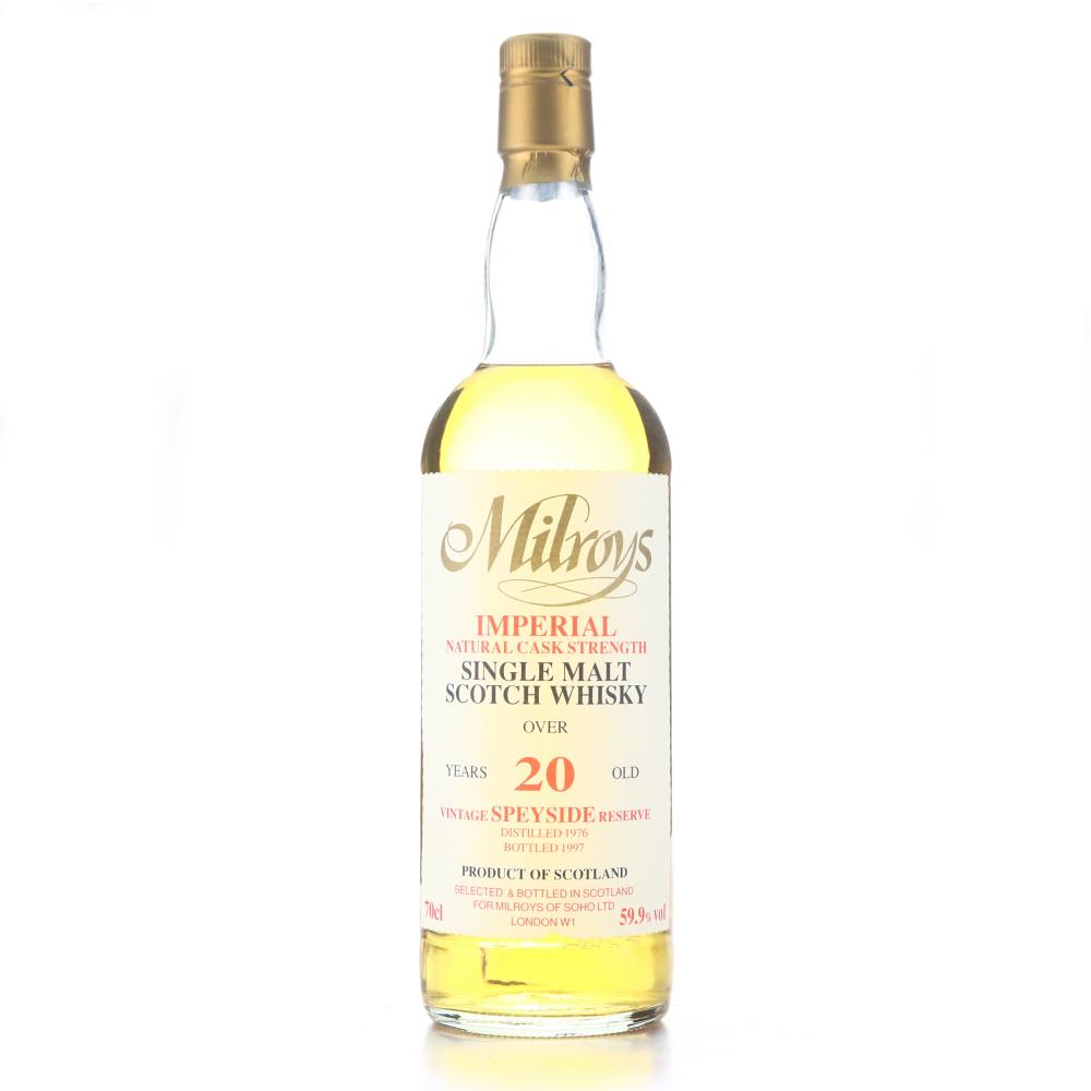 Imperial 1976 Milroys 20 Year Old Cask Strength