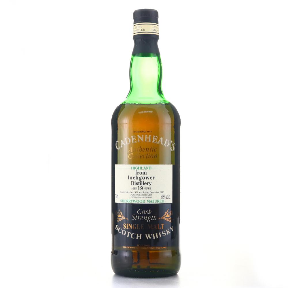Inchgower 1977 Cadenhead's 19 Year Old Sherry Wood 75cl / US Import