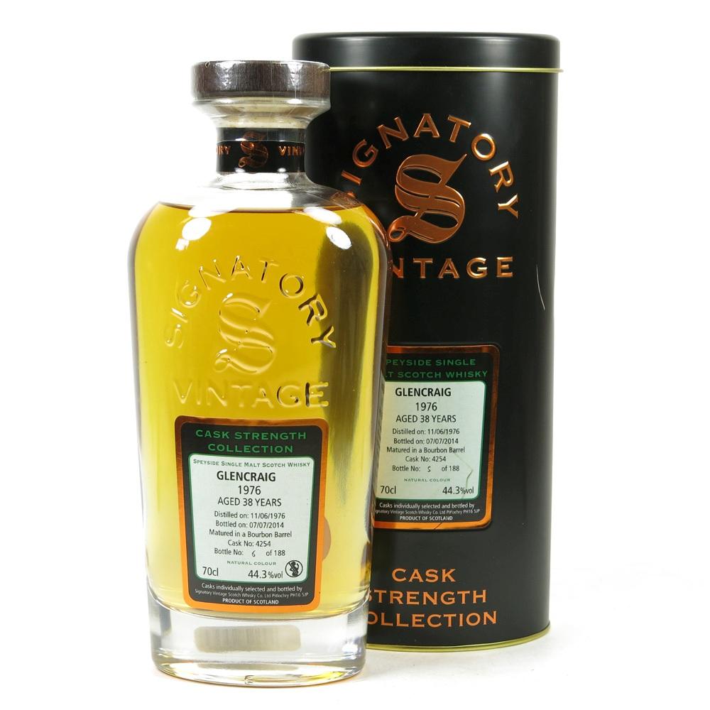 Glencraig / Glenburgie 1976 Signatory Vinatge 38 Year Old