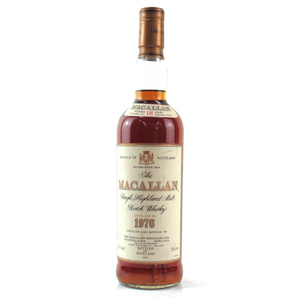 Macallan 18 Year Old 1976 / Levert and Schudel Import