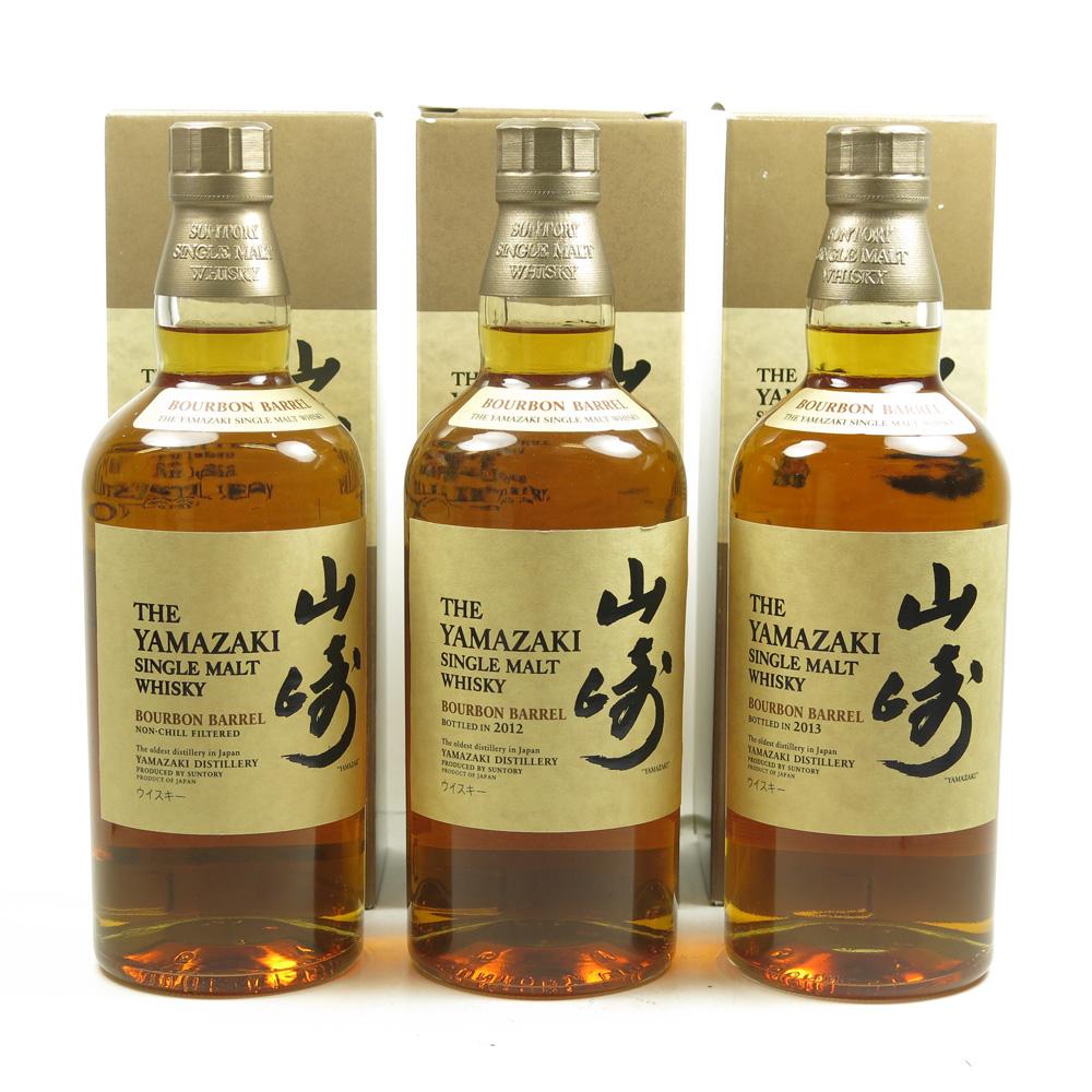 Yamazaki Bourbon Barrel 2011 / 2012 / 2013 3 x 70cl