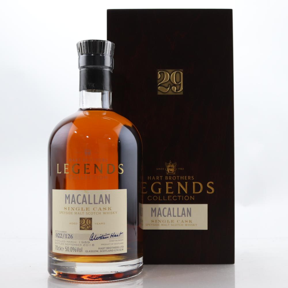 Macallan 1989 Hart Brothers 29 Year Old