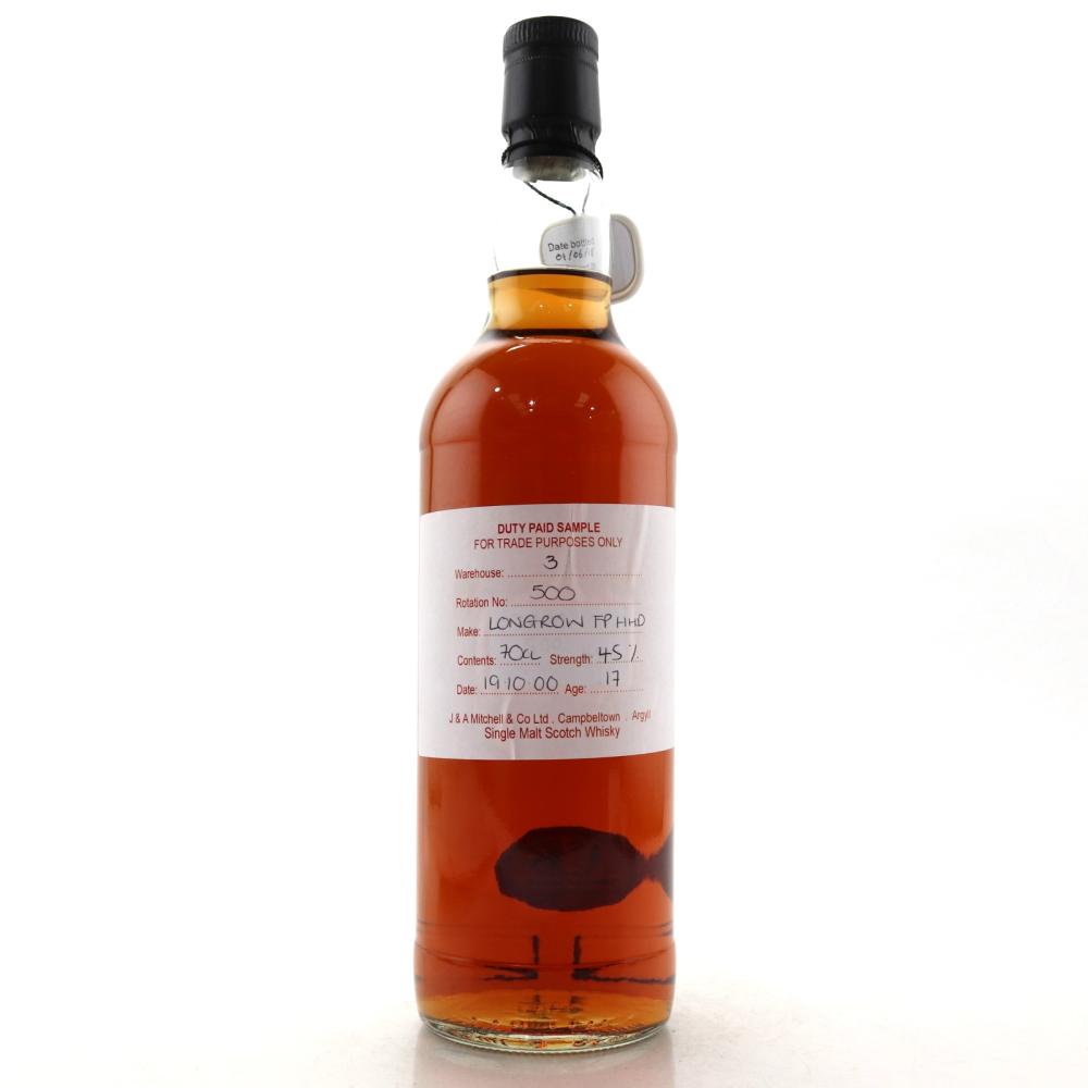 Longrow 2000 Duty Paid Sample 17 Year Old / Fresh Port Hogshead