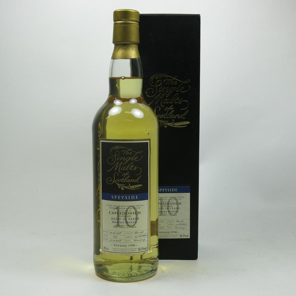 Caperdonich 1998 Singles Malts of Scotland 10 Year Old