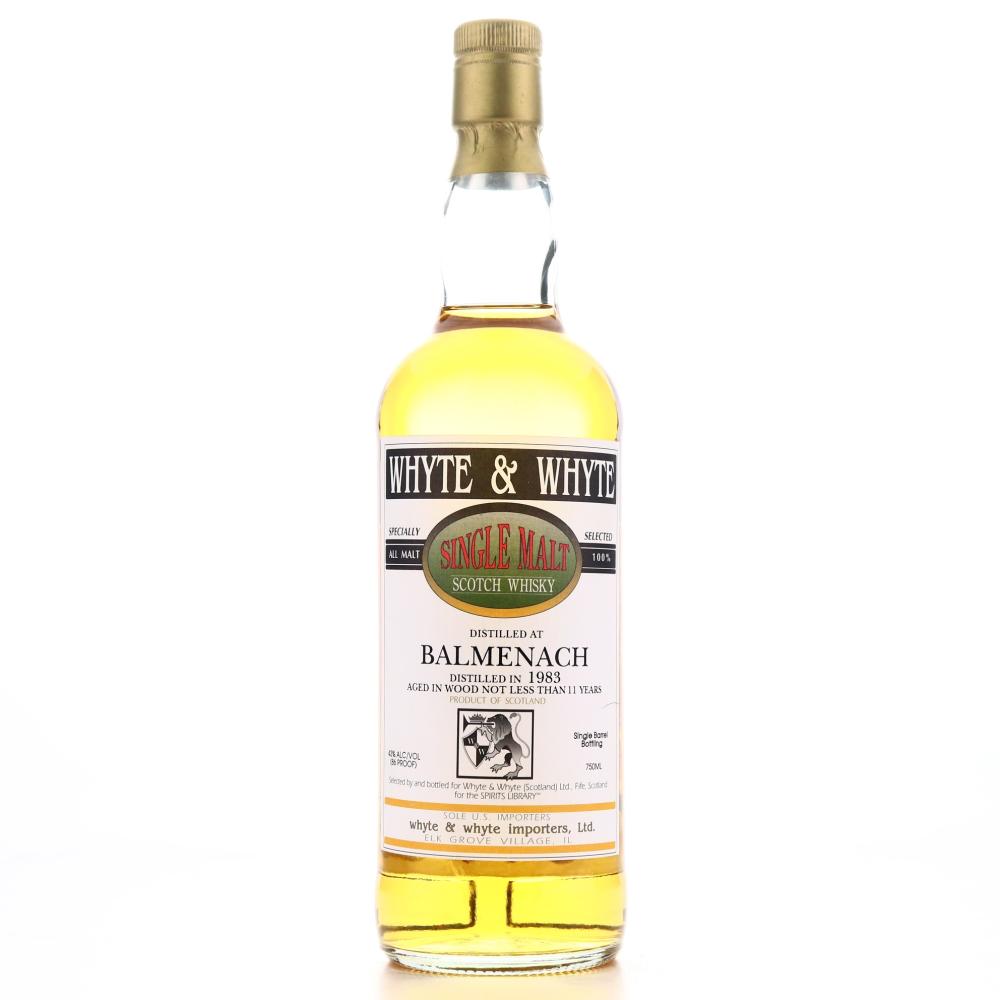 Balmenach 1983 Whyte and Whyte 11 Year Old 75cl / Spirits Library