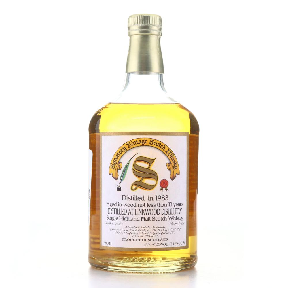 Linkwood 1983 Signatory Vintage 11 Year Old 75cl / US Import