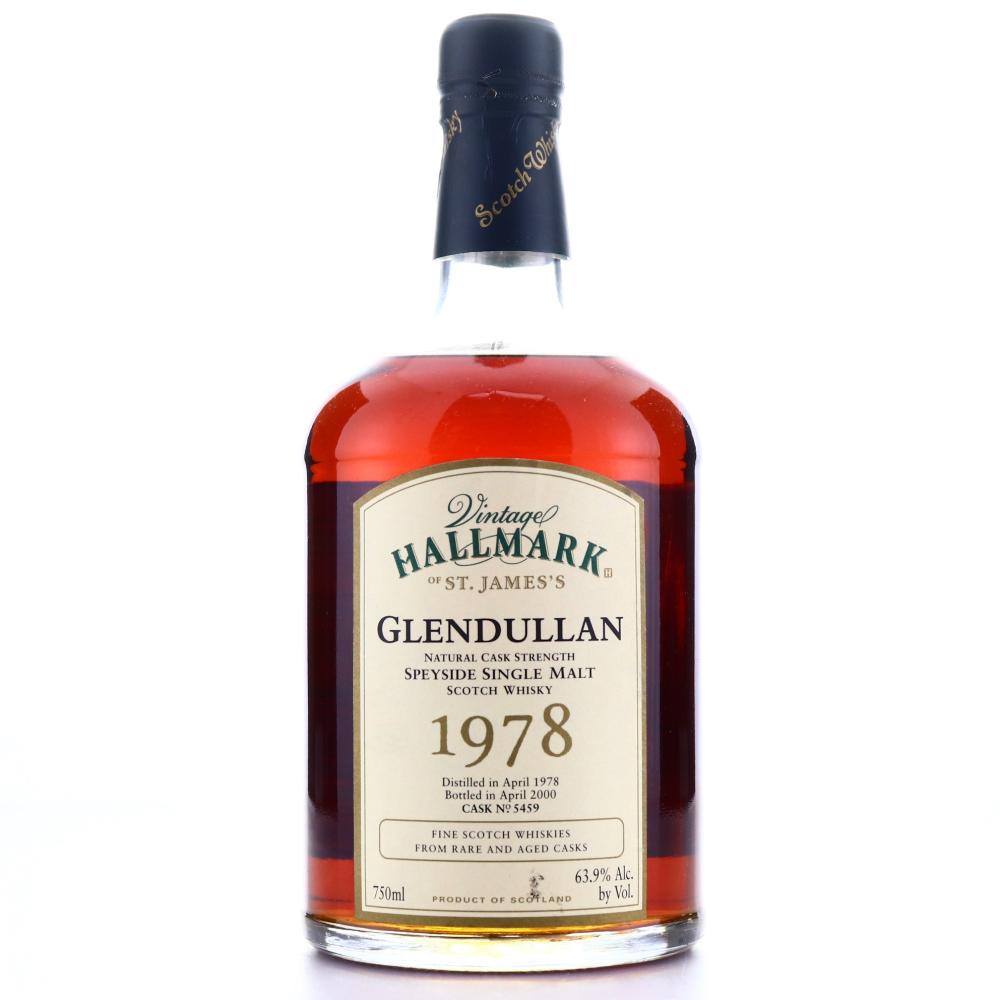 Glendullan 1978 Hallmark of St James 75cl / US Import