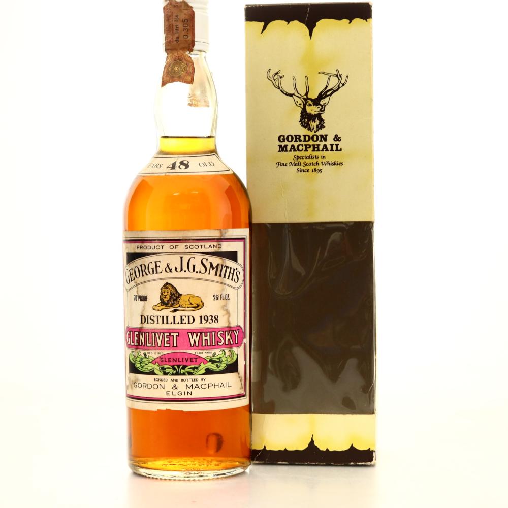 Glenlivet 1938 Gordon and MacPhail 48 Year Old