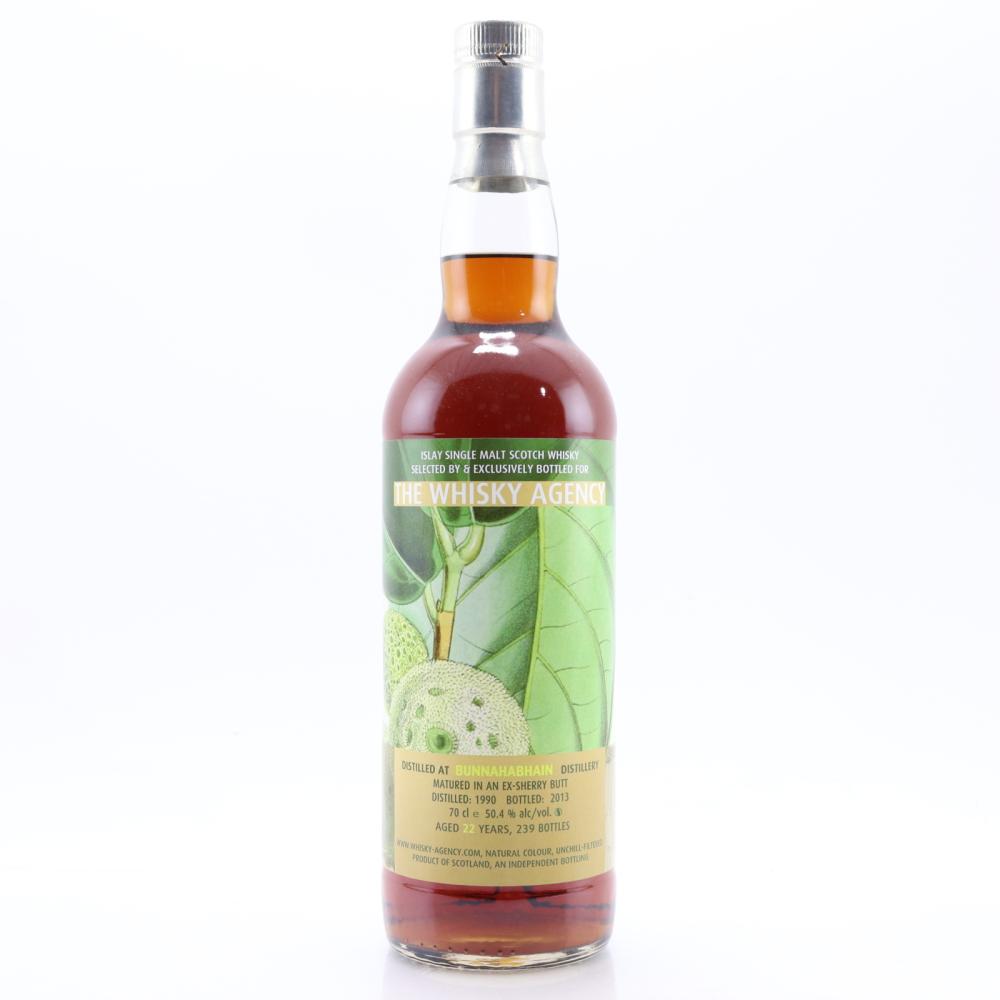 Bunnahabhain 1990 Whisky Agency 22 Year Old