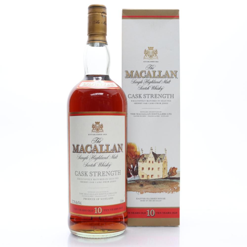 Macallan 10 Year Old Cask Strength 1 Litre / 57.7%