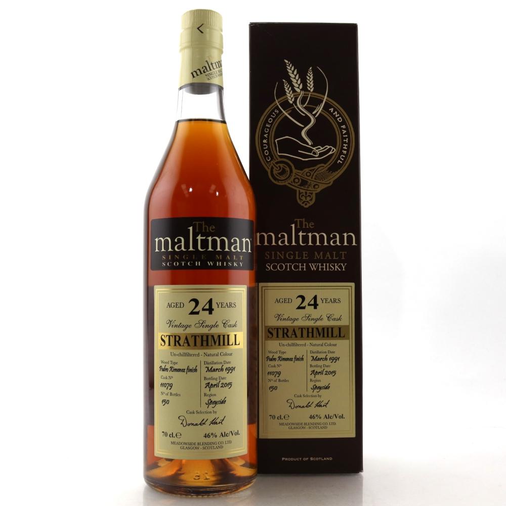 Strathmill 1991 Maltman 24 Year Old