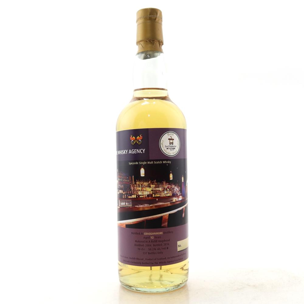 Cragganmore 2004 Whisky Agency 12 Year Old / Le Fumoir
