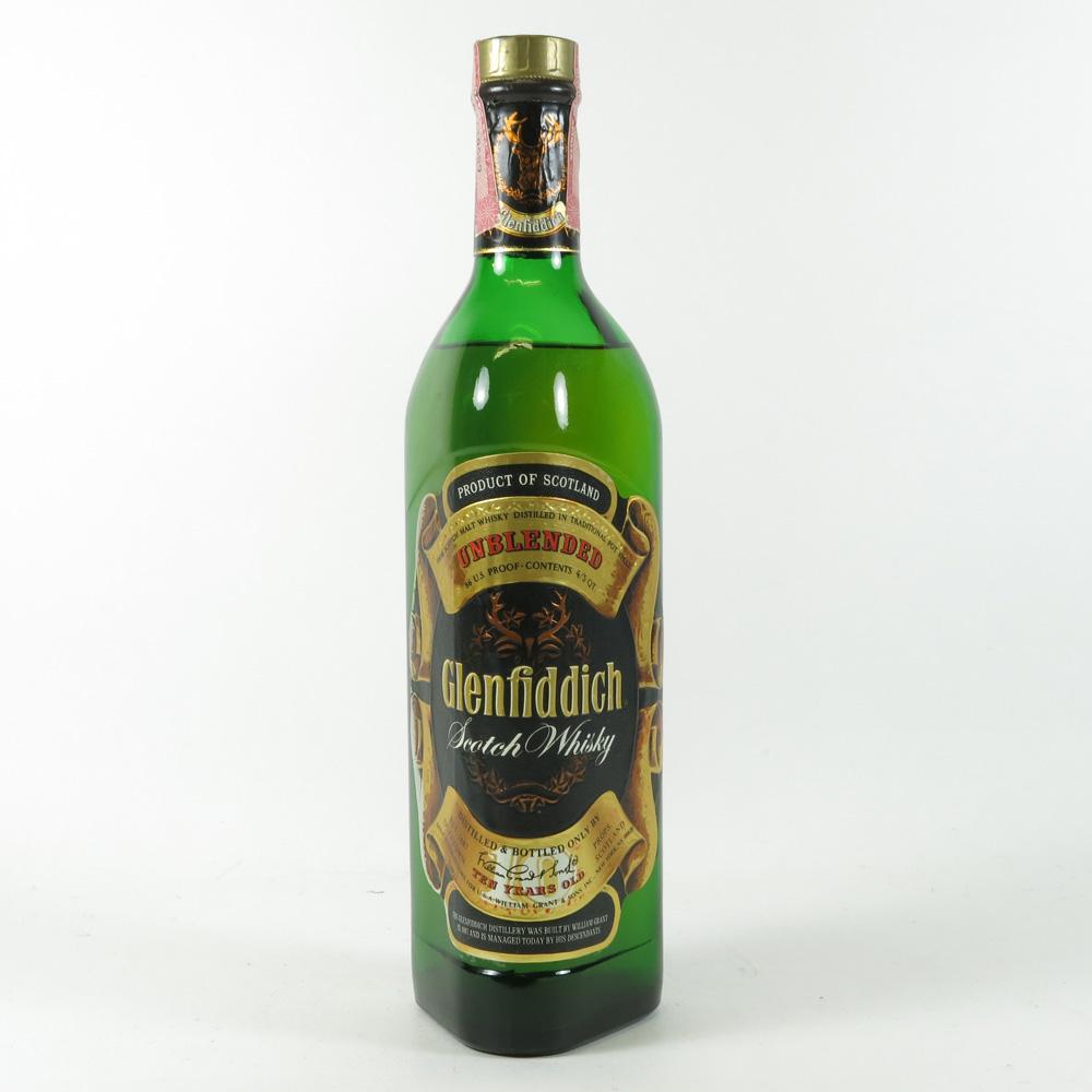 Glenfiddich 10 Year Old Unblended 1970s