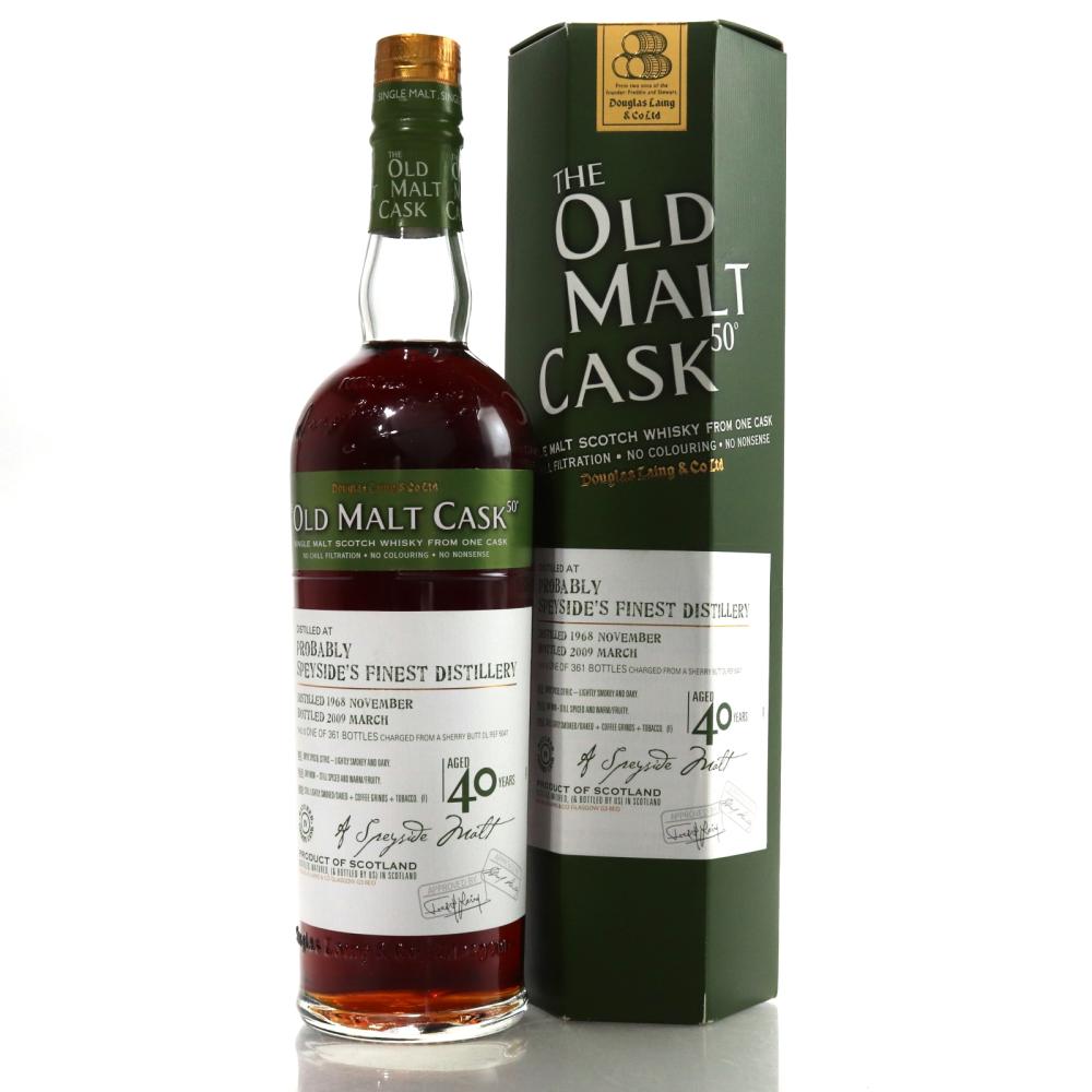 Glenfarclas 1968 Douglas Laing 40 Year Old / Probably Speyside's Finest