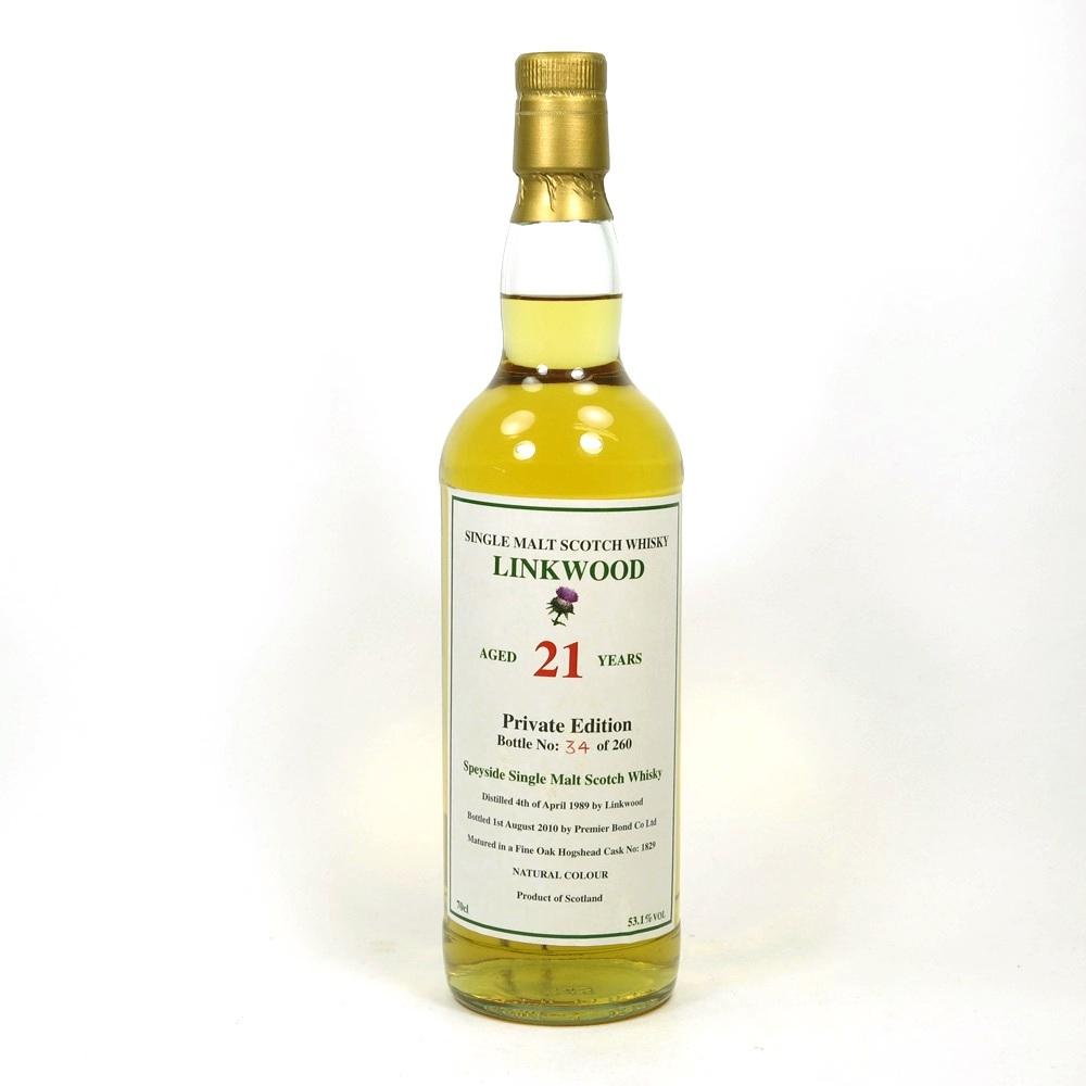 Linkwood 1989 Premier Bond 21 Year Old