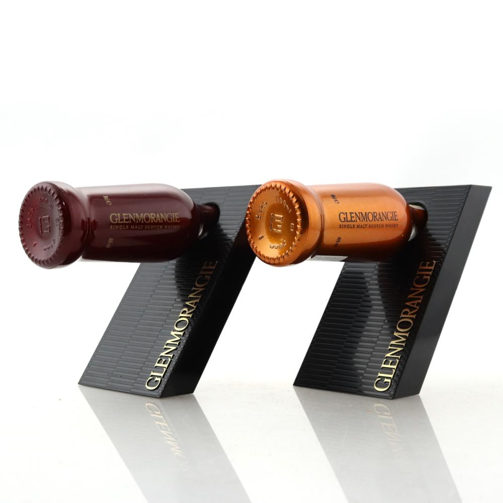 Glenmorangie 10 Year Old & 12 Year Old Lasanta 2 x 10cl / with Stands