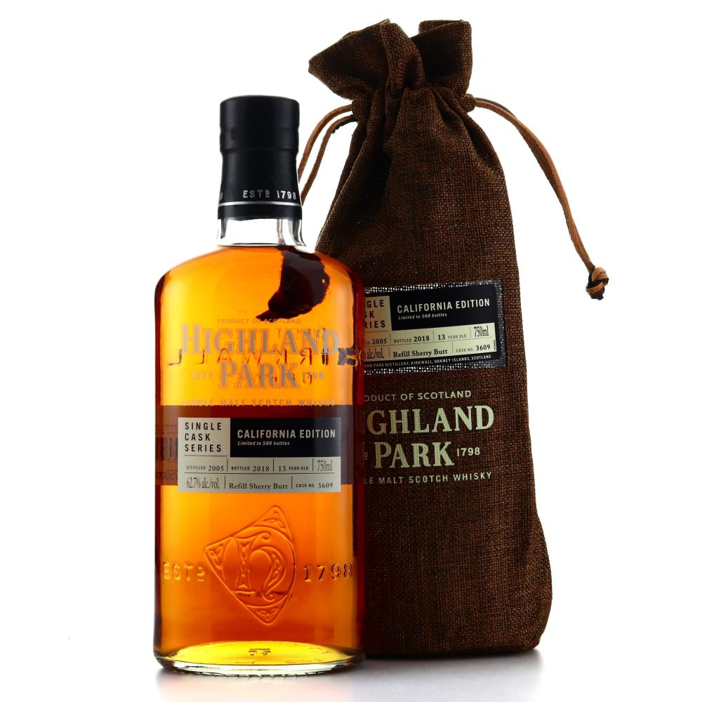 Highland Park 2005 Single Cask 13 Year Old #3609 75cl / California Edition