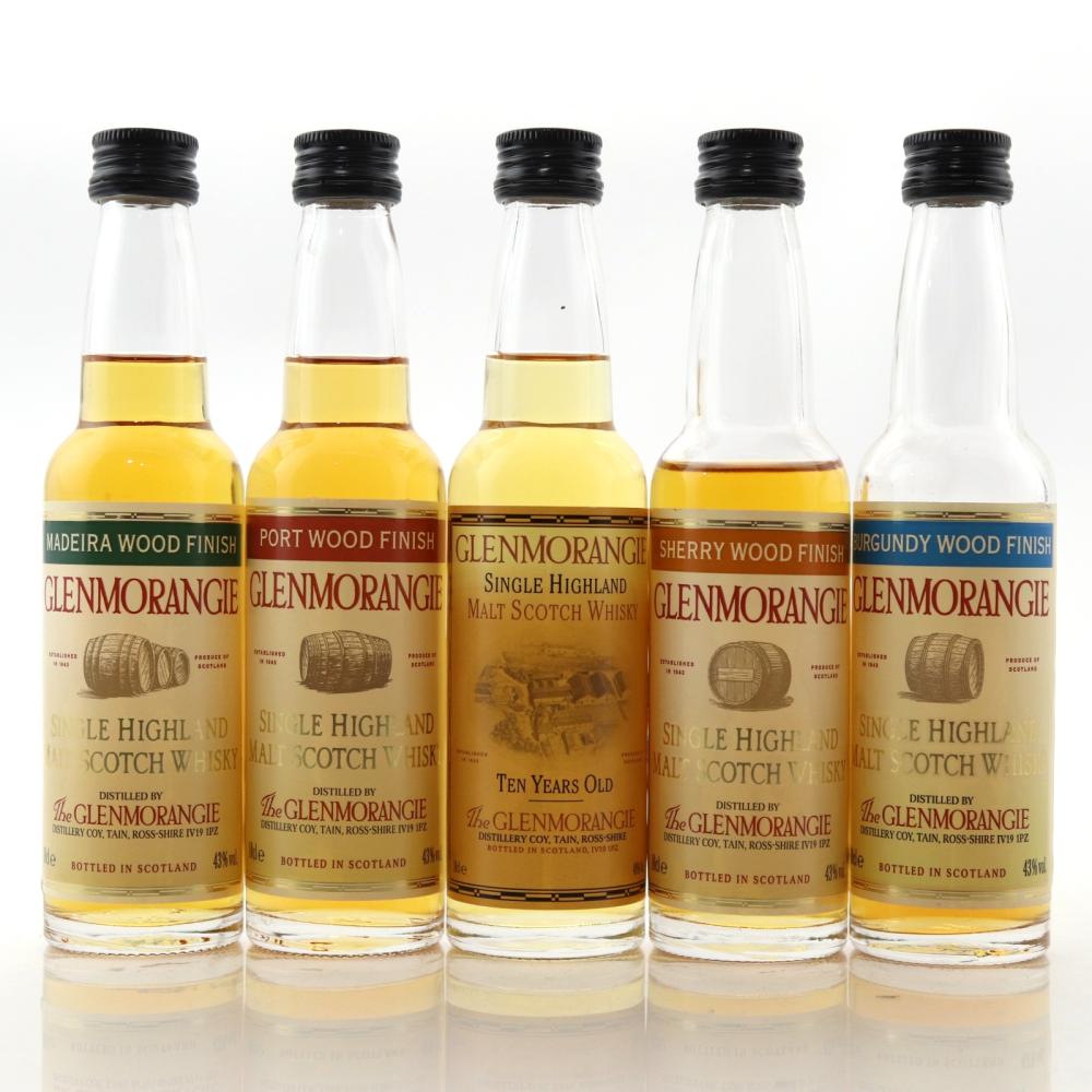 Glenmorangie Wood Finish 5 x 10cl / includes 10 Year Old