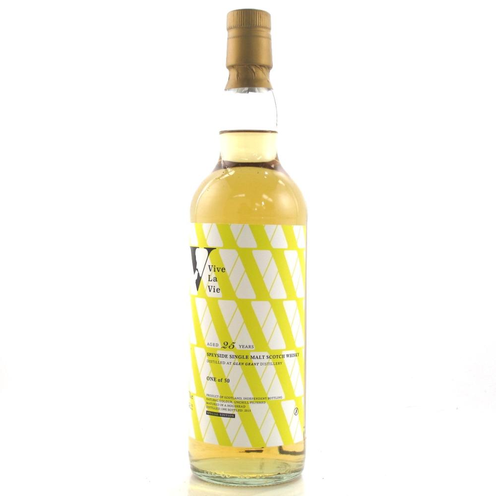Glen Grant 1990 Vive La Vie 25 Year Old / One of 50 Bottles