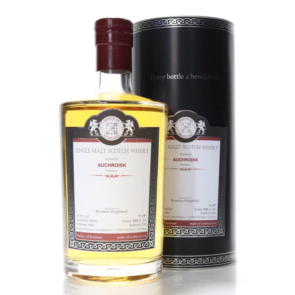 Auchroisk 1996 Malts of Scotland Bourbon Hogshead