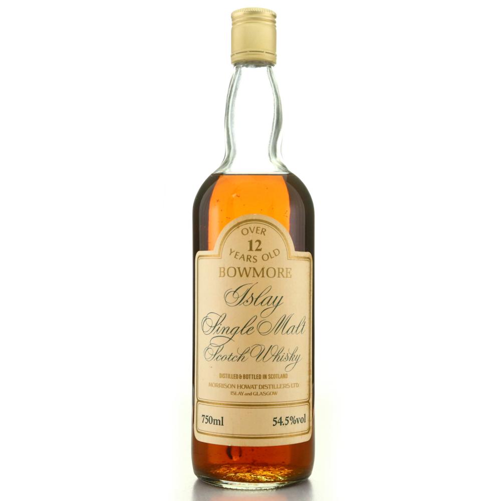 Bowmore 12 Year Old Morrison Howat Cask Strength 1980s