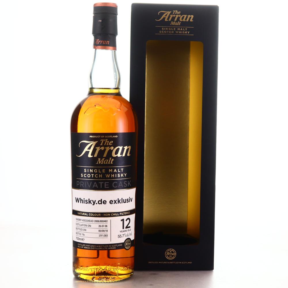 Arran 2006 Single Sherry Cask 12 Year Old #800482 / whisky.de