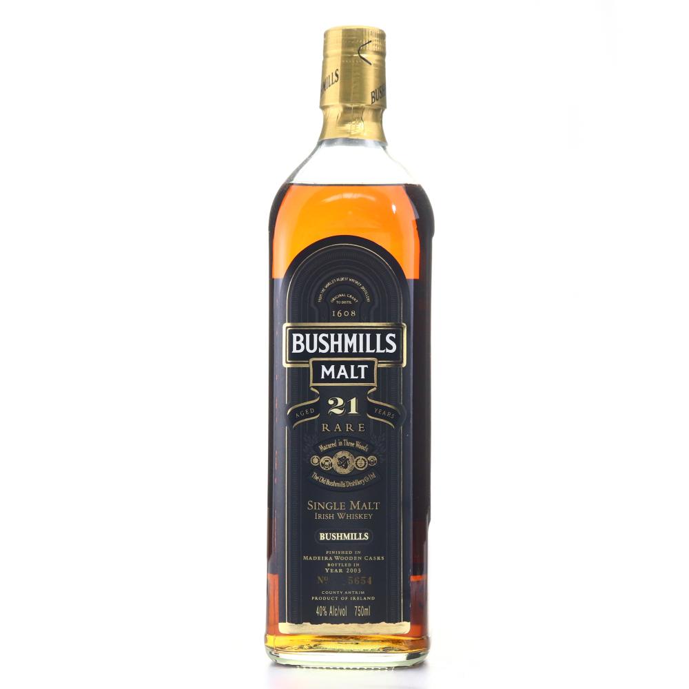 Bushmills 21 Year Old Three Wood 75cl / US Import