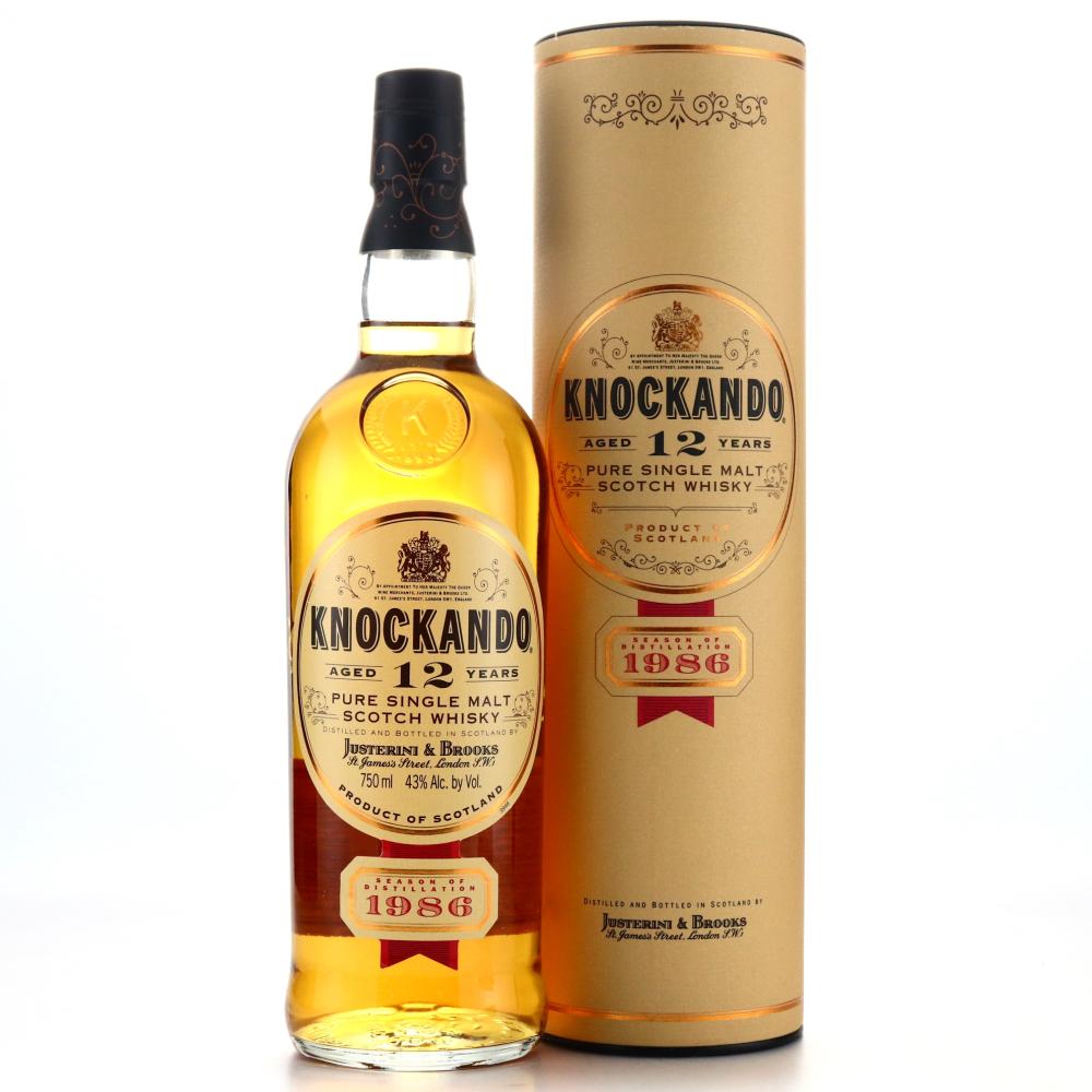 Knockando 1986 12 Year Old 75cl / US Import