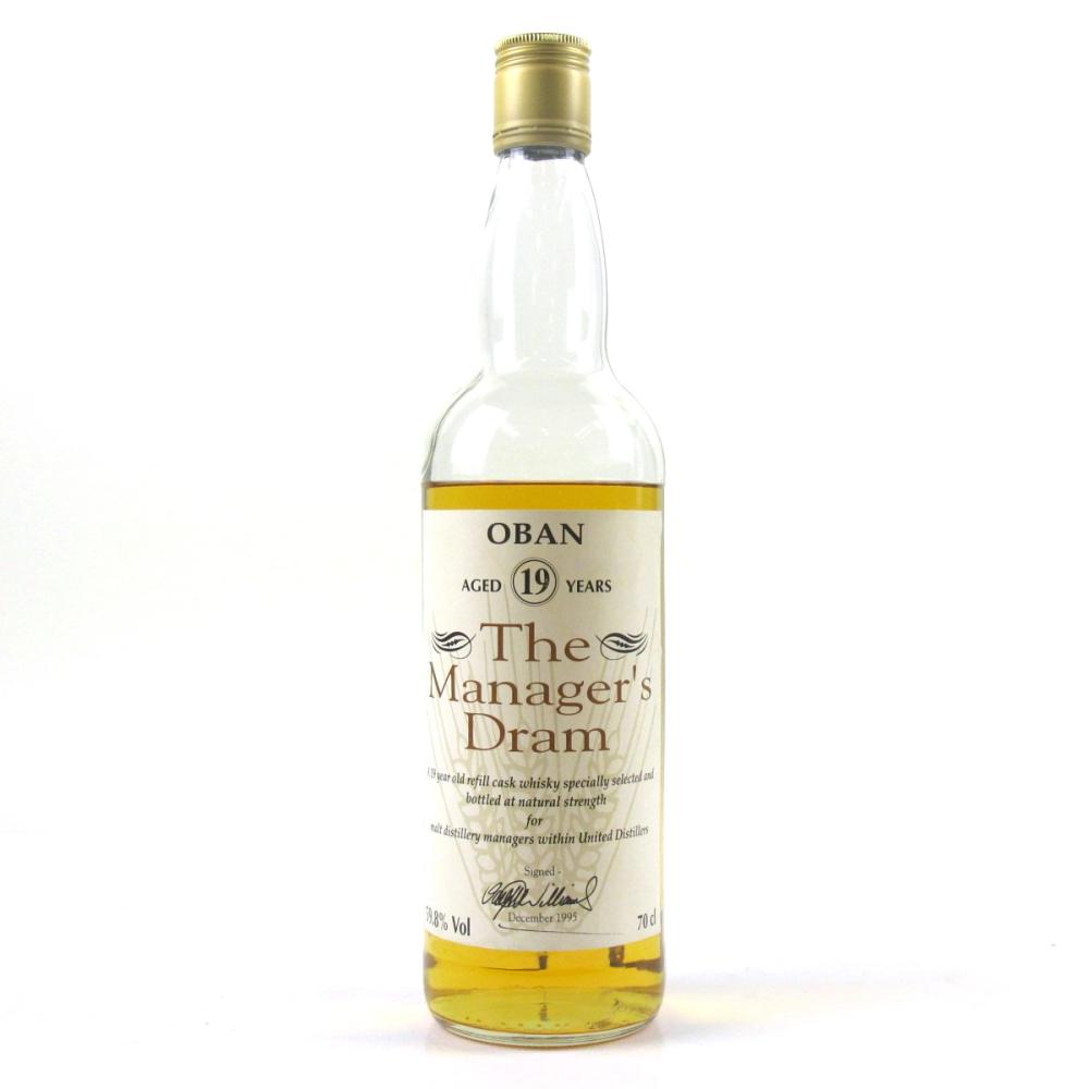 Oban 19 Year Old Manager's Dram 1995 / Low Fill Level