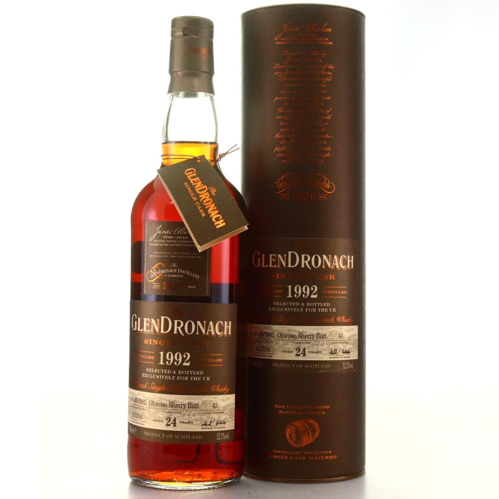 Glendronach 1993 Single Sherry Cask 24 Year Old #43