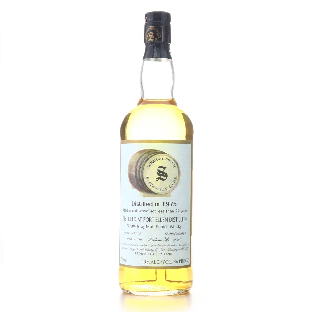 Port Ellen 1975 Signatory Vintage 24 Year Old 75cl / US Import