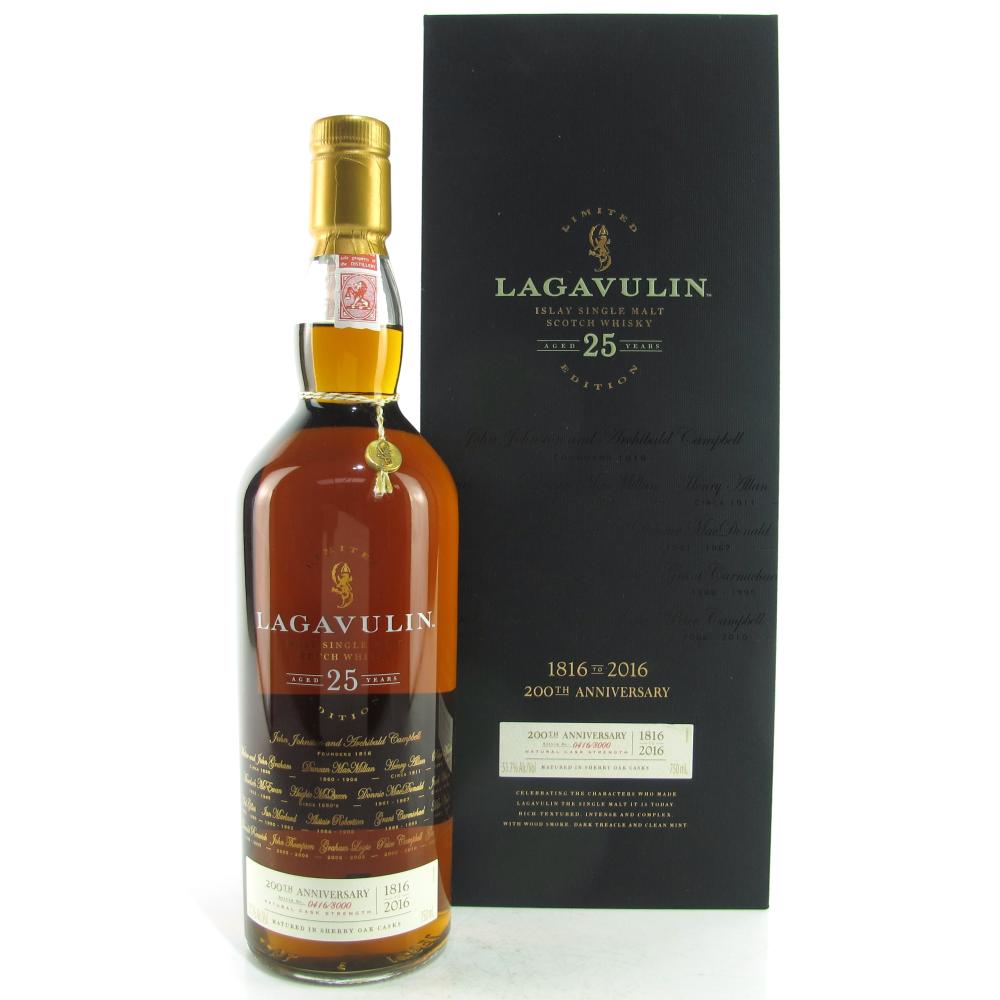 Lagavulin 25 Year Old Bicentenary Edition 75cl / US Import