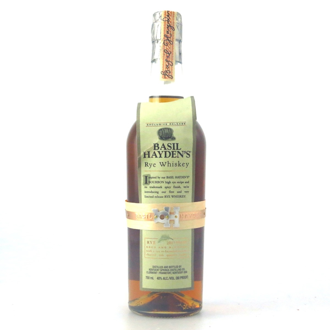 Basil Hayden's Rye 2017 Release