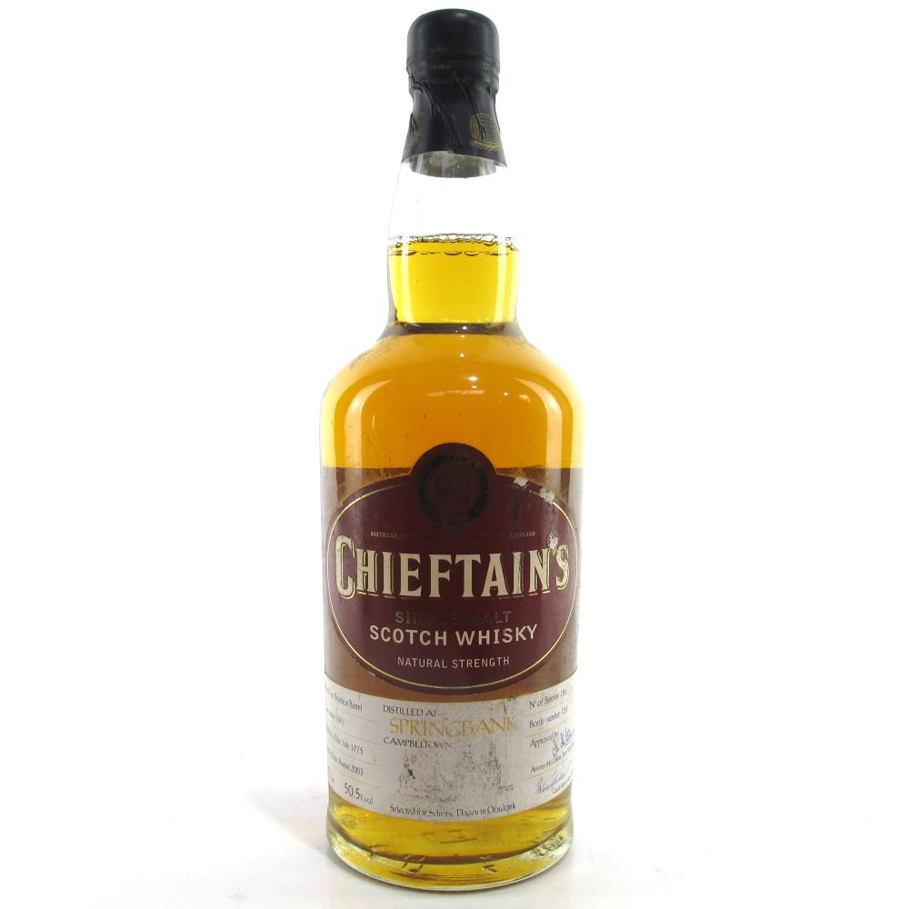 Springbank 1975 Chieftain's 28 Year Old