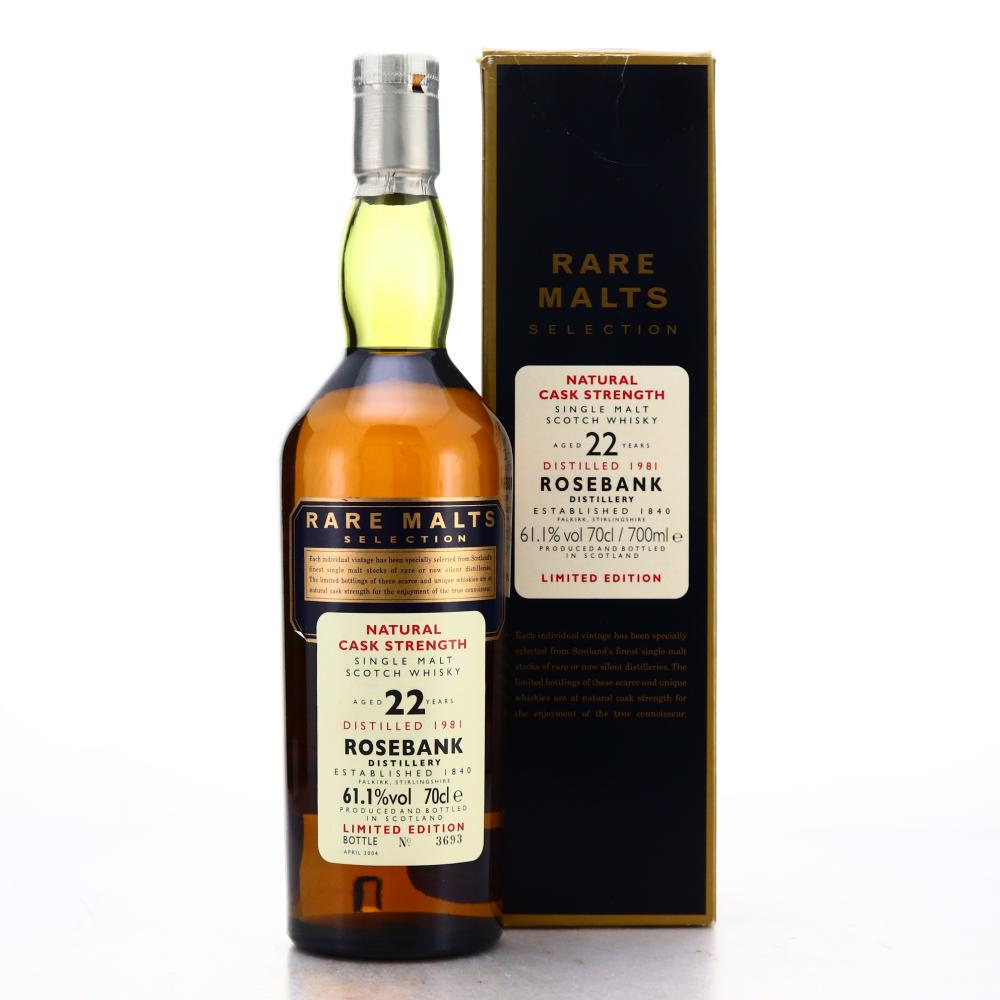 Rosebank 1981 Rare Malt 22 Year Old / 61.1%