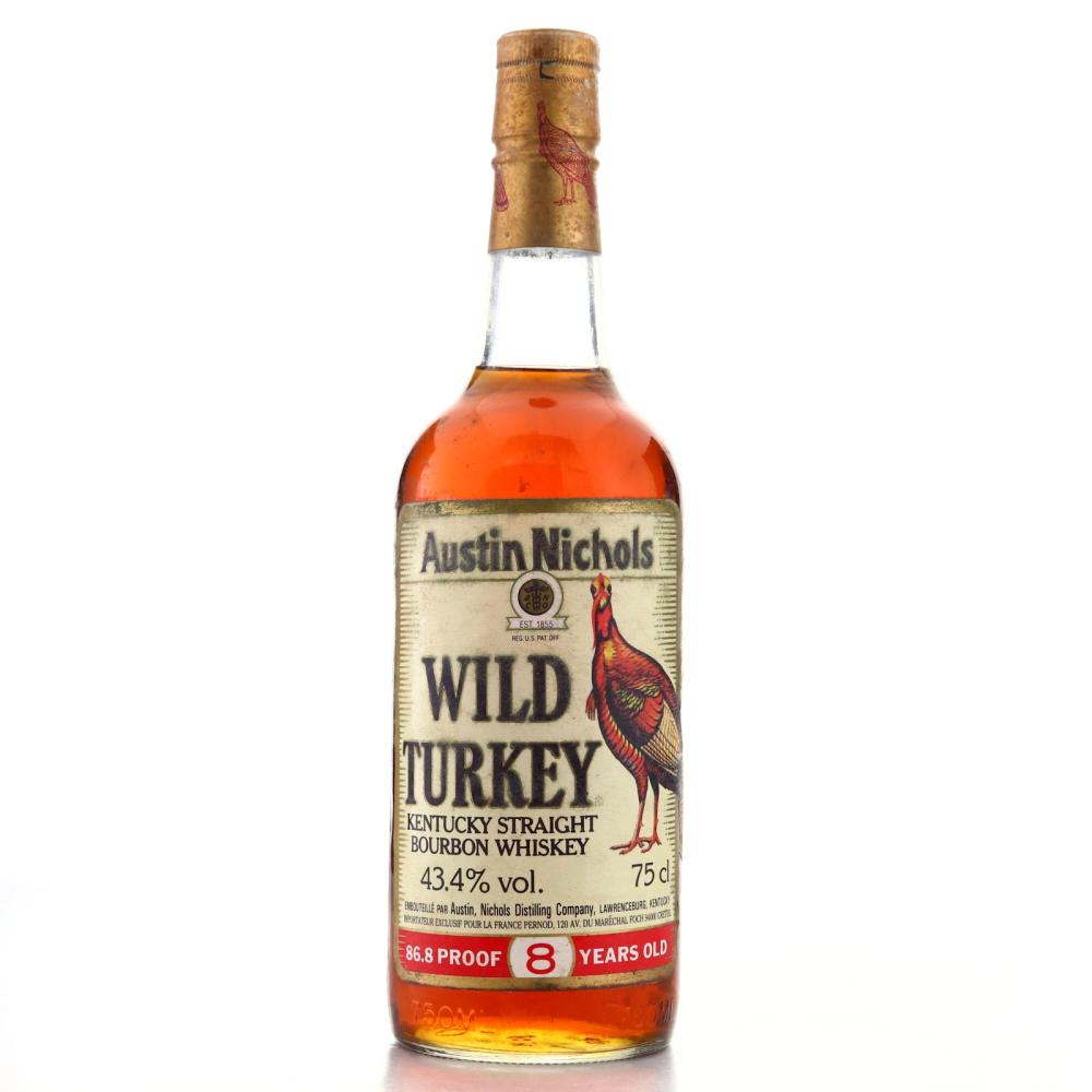 Wild Turkey 8 Year Old 86.8 Proof 1983 / Pernod Import