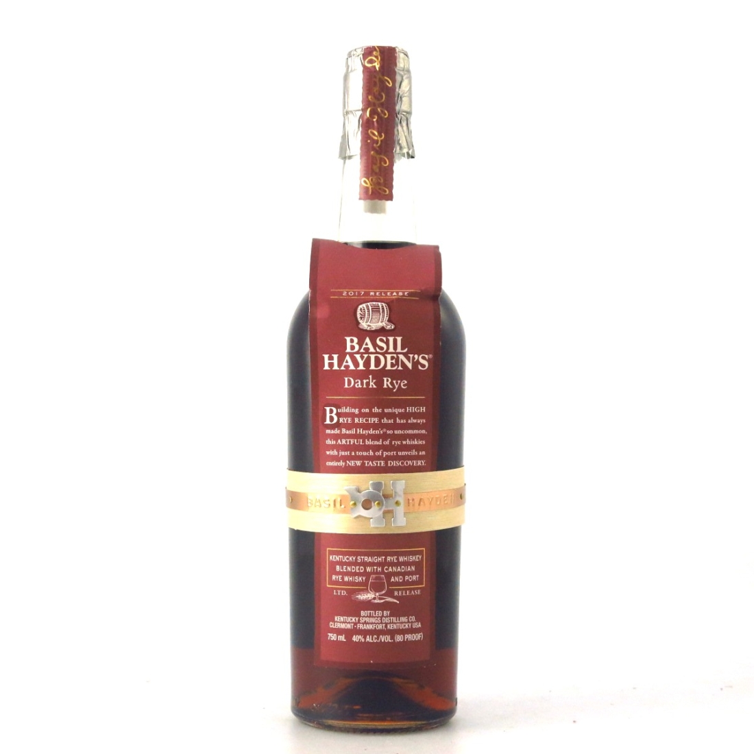 Basil Hayden's Dark Rye 2017 Release