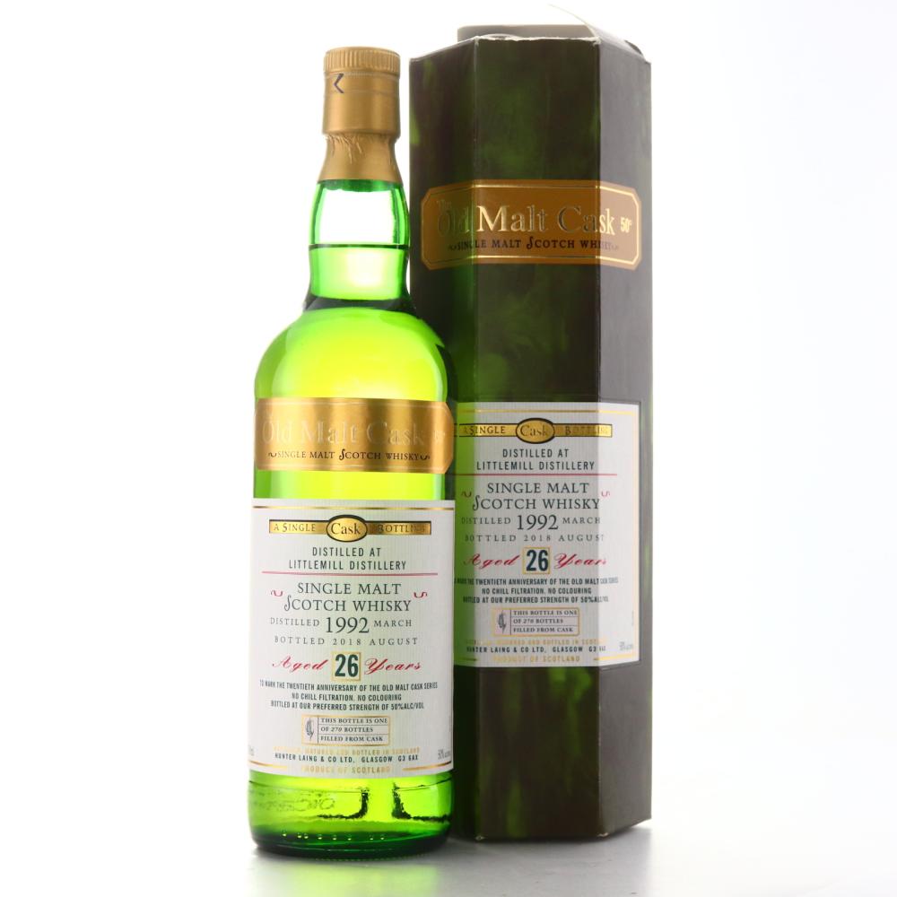 Littlemill 1992 Hunter Laing 26 Year Old