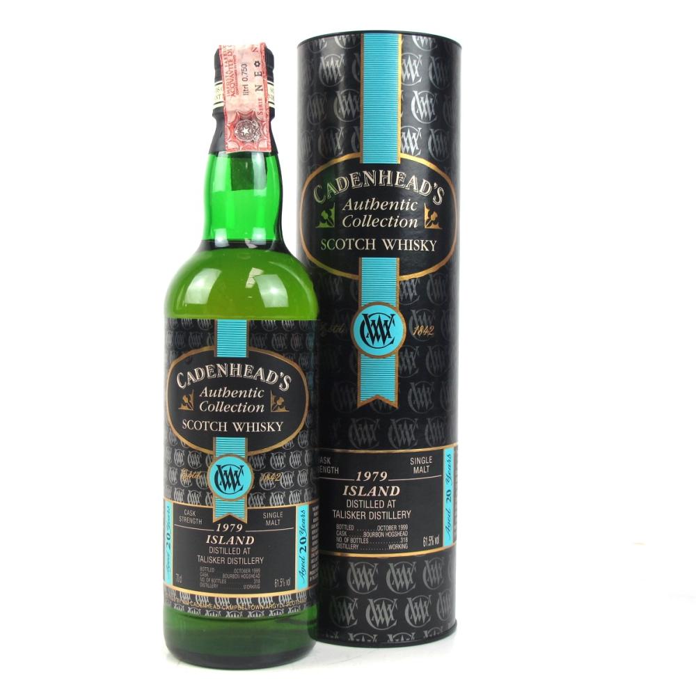 Talisker 1979 Cadenhead's Cask Strength 20 Year Old