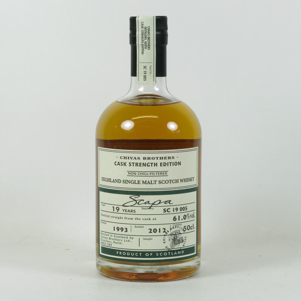 Scapa 1993 19 Year Old Cask Strength Batch 005