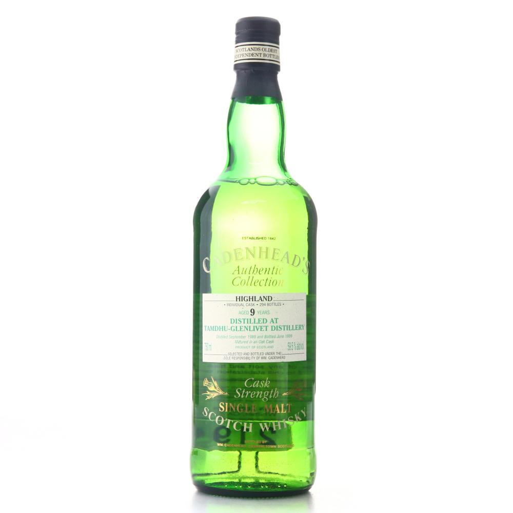 Tamdhu 1989 Cadenhead's 9 Year Old 75cl / US Import
