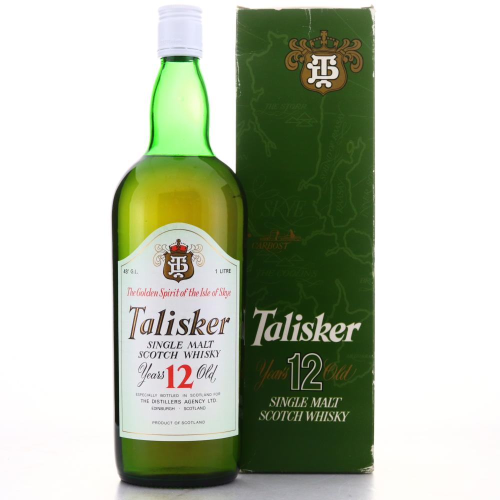 Talisker 12 Year Old 1970s 1 Litre