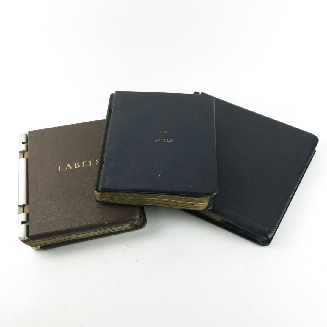 Johnnie Walker Vintage Label Collection 1930s-1960s / 3 Binders