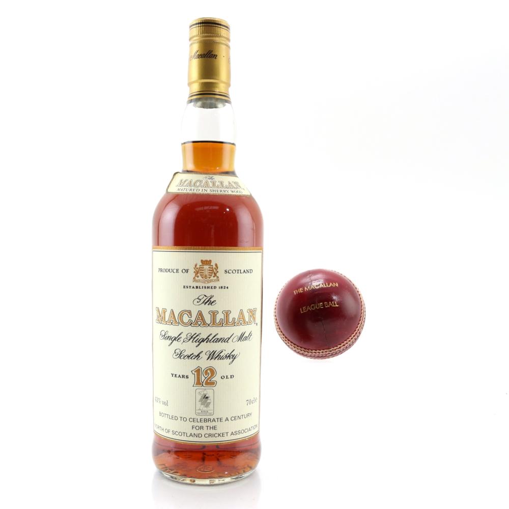 Macallan 12 Year Old / A Century for the North of Scotland Cricket Association