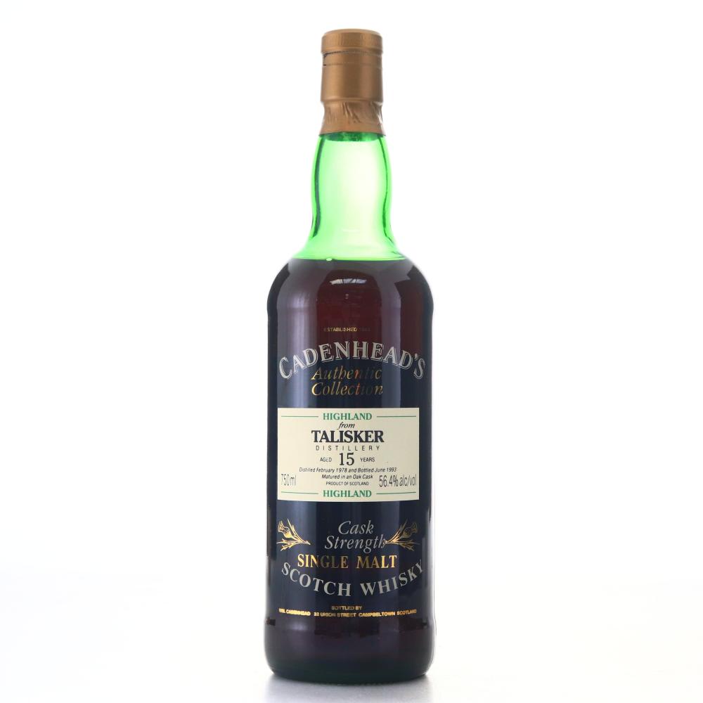 Talisker 1978 Cadenhead's 15 Year Old 75cl / US Import