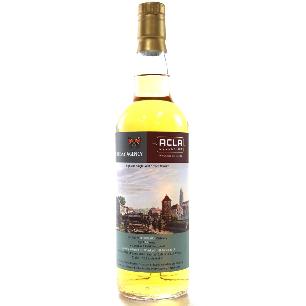Fettercairn 1990 Whisky Agency 24 Year Old / ACLA Selection