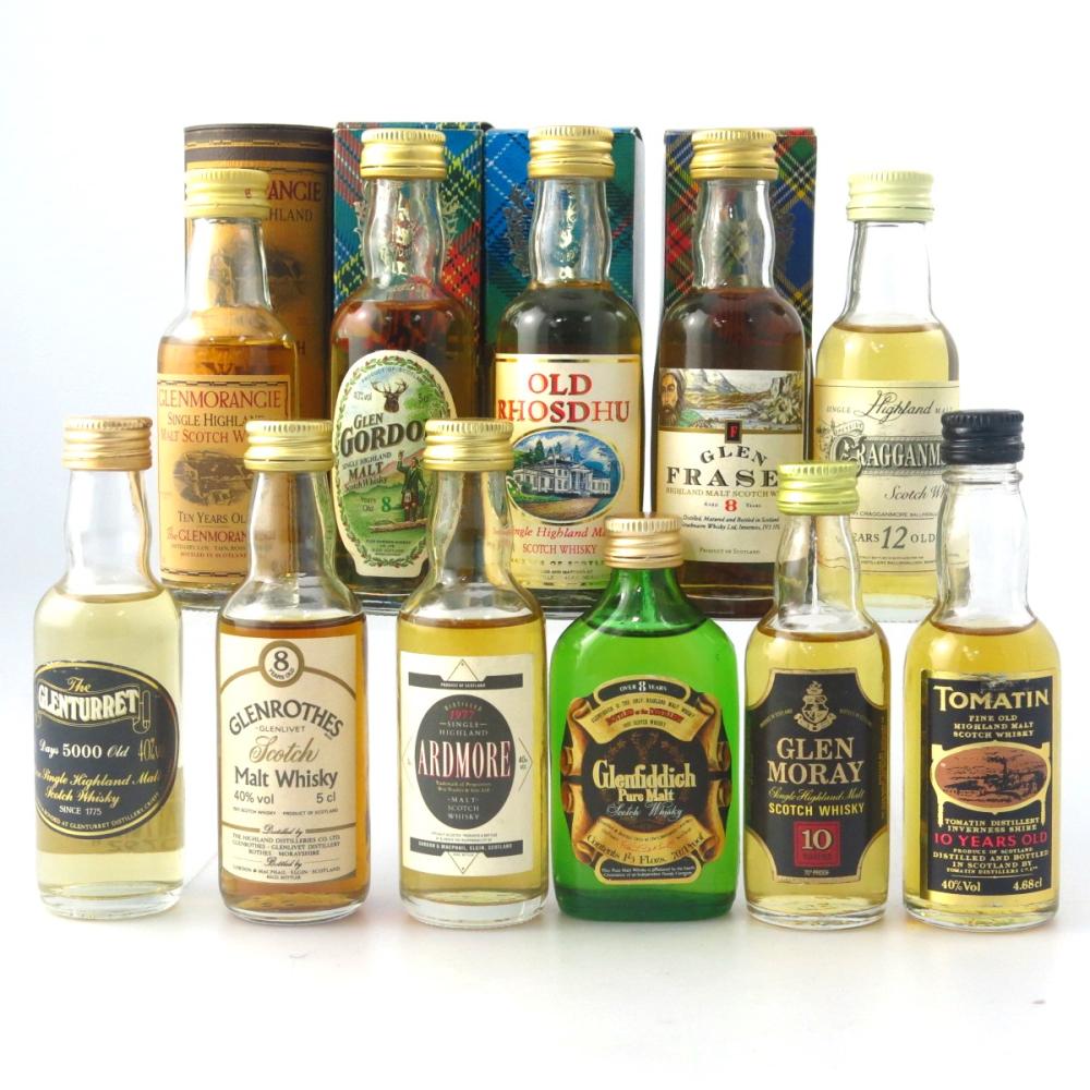 Speyside and Highland Malt Miniature Selection 11 x 5cl