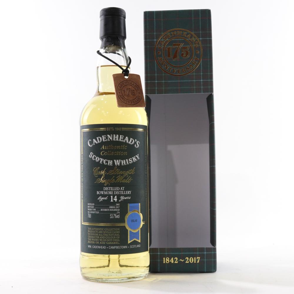 Bowmore 2002 Cadenhead's 14 Year Old