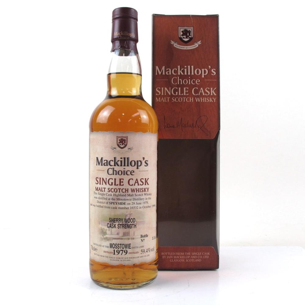 Mosstowie 1979 Mackillop's Choice  20 Year Old