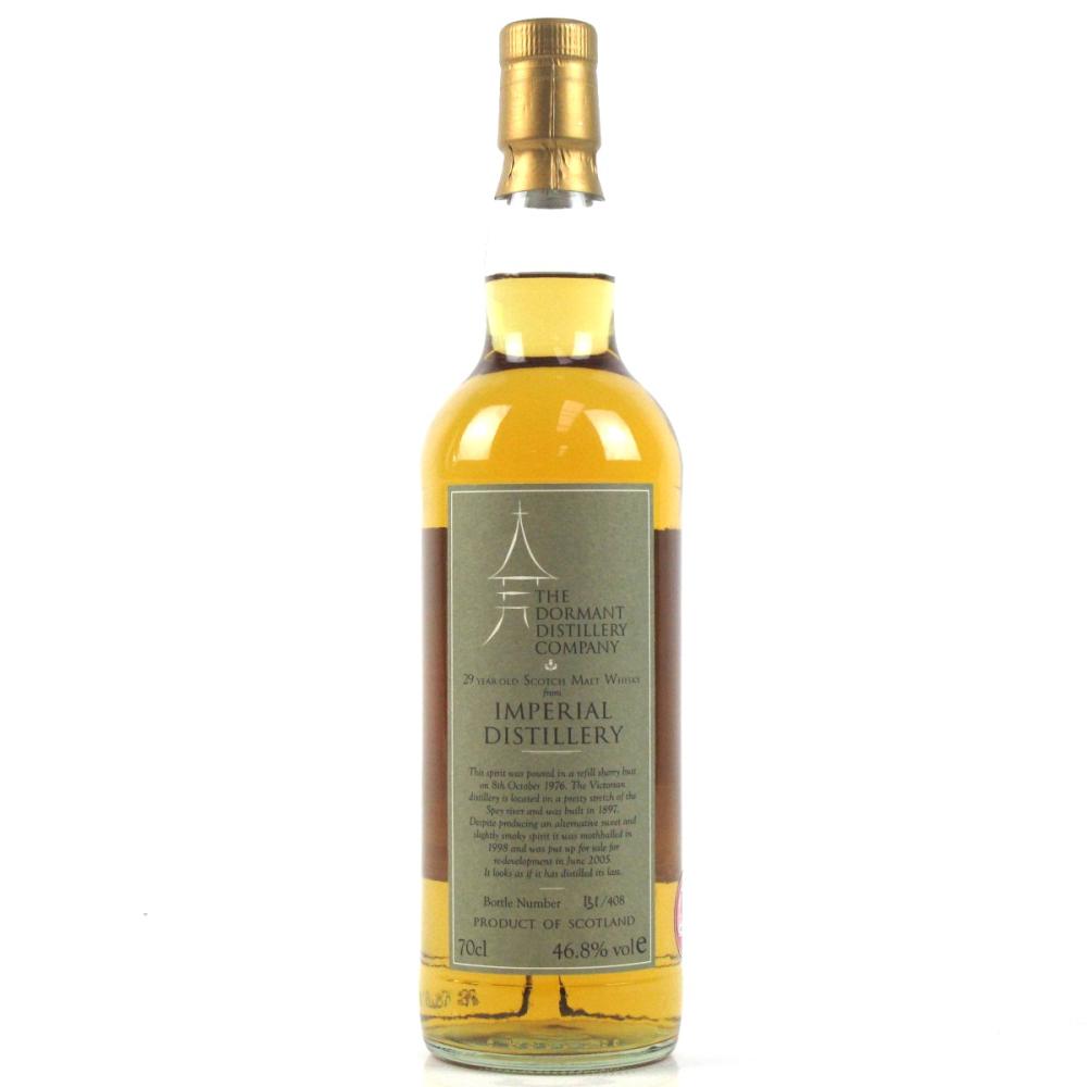 Imperial 1976 Dormant Distillery Company 29 Year Old 